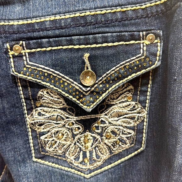 Nine West Jean  Date Night Fit capri shorts size 12 - Picture 4 of 9